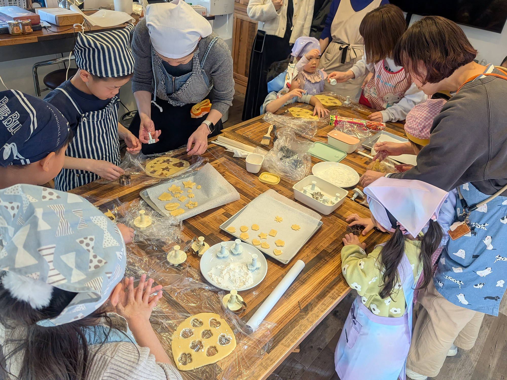 【&hoikuお菓子教室】型抜きクッキーづくり」を開催しました